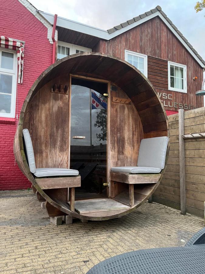 Landzicht Vakantiehuis Aan De Fluessen Elahuizen Dış mekan fotoğraf